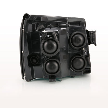 ANZO 2003-2006 Cadillac Escalade Crystal Headlight Black Amber 111423 111423 Photo - Primary