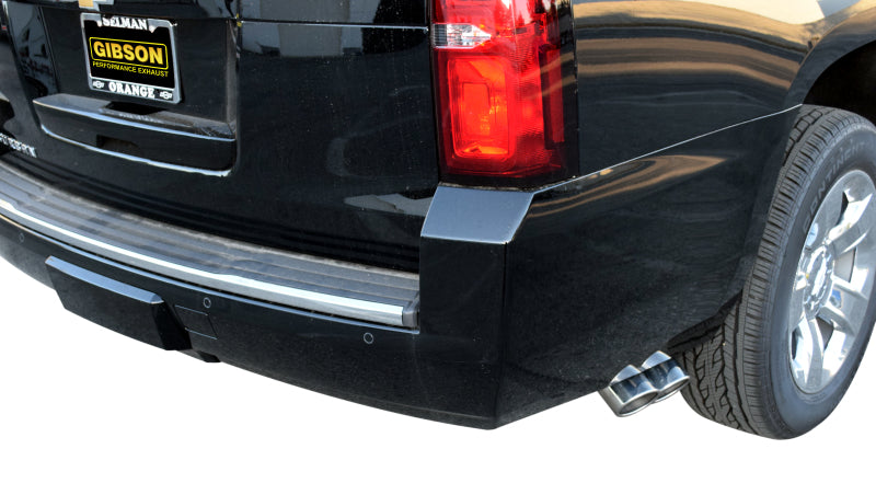 Gibson 18-19 Chevrolet Suburban LS 5.3L 2.25in Cat-Back Dual Sport Exhaust - Stainless 65685 65685 Illustration Guide