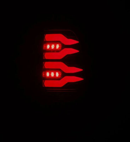 AlphaRex 97-03 Ford F150 / 99-16 Ford F250/F350/F450/F550 LUXX-Series LED Tail Lights - Black/Red 658003 658003 User 3
