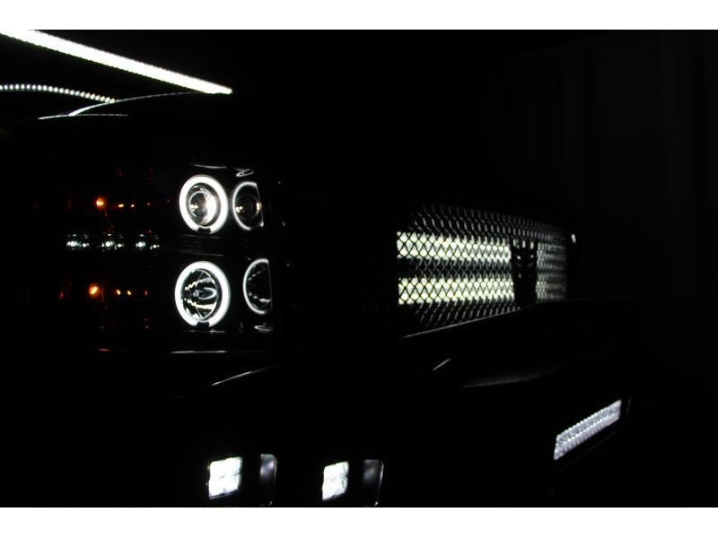 Spyder Chevy Silverado 1500 07-13 Projector Headlights CCFL Halo LED Blk PRO-YD-CS07-CCFL-BK 5033864 5033864 User 1