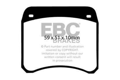 EBC Disc Brake Pad Set DP2128 Photo - Primary