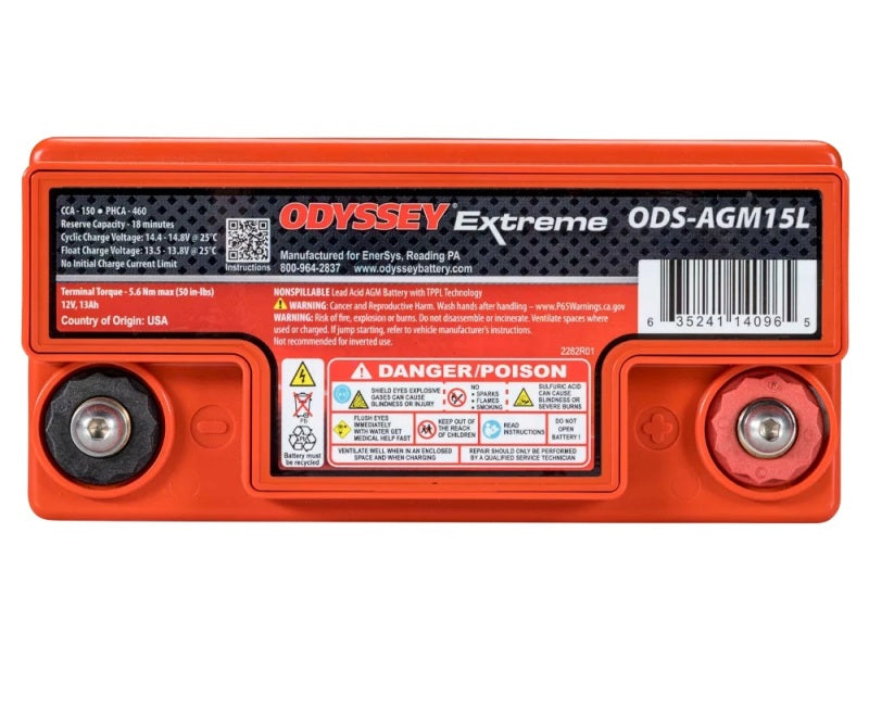 Odyssey Battery Powersport Extreme AGM Battery (PC545) ODS-AGM15L ODS-AGM15L User 1