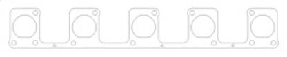 Cometic Exhaust Gasket Pair Material: MLS Thickness: .030in C5865-030 Photo - Primary