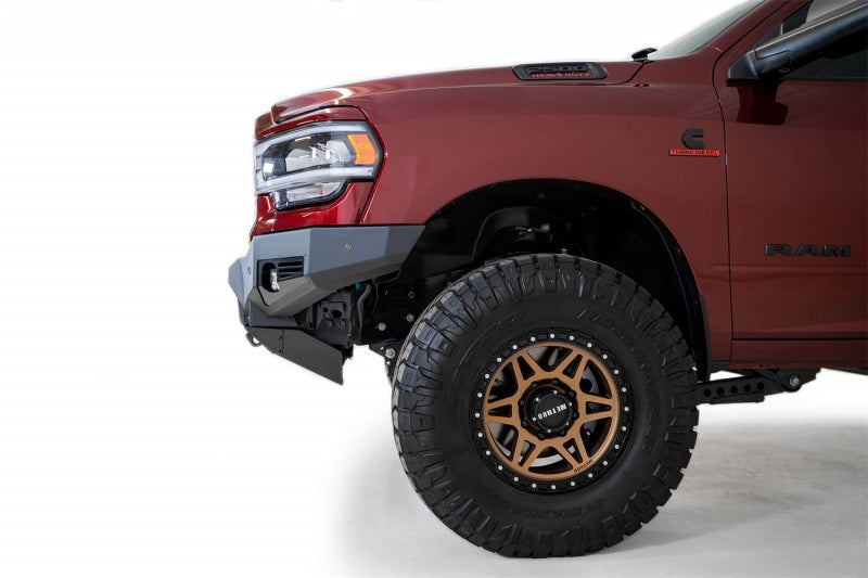 Addictive Desert Designs 19-21 Ram 2500/3500 Bomber Front Bumper F560012140103 F560012140103 Photo - Mounted