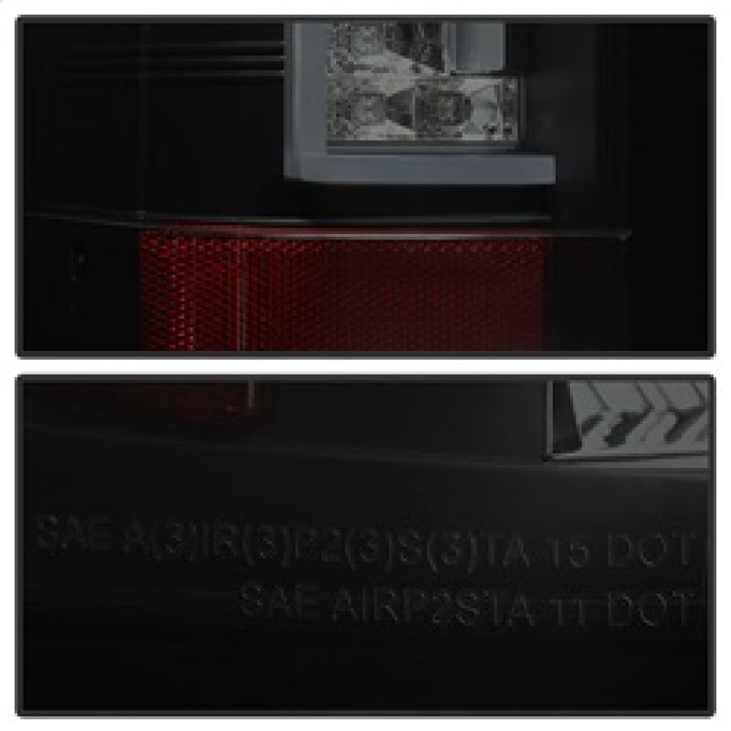 Spyder 07-13 Chevy Silverado (Exc 2010 Model) Verison 2 LED Tail Lights ALT-YD-CS07V2-LED-BSM 5082626 5082626 Photo - Unmounted