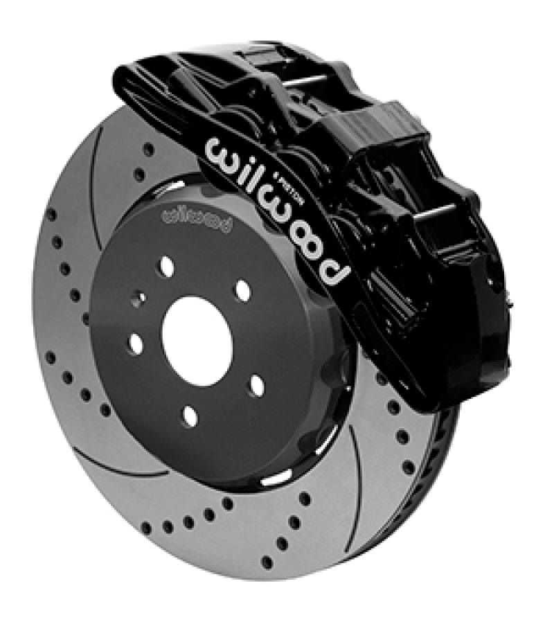 Wilwood SX6R Front Brake Kit 15in Lug Drive Slotted/Drilled Black w/ Lines 10-14 Chevrolet Camaro SS 140-15431-D 140-15431-D User 1