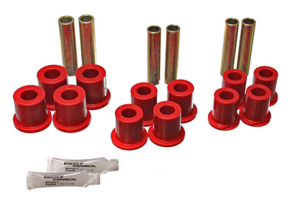 Energy Suspension Leaf Spring Bushing Set Red Ford Bronco All 1980-1996 4.2140R Photo - Primary