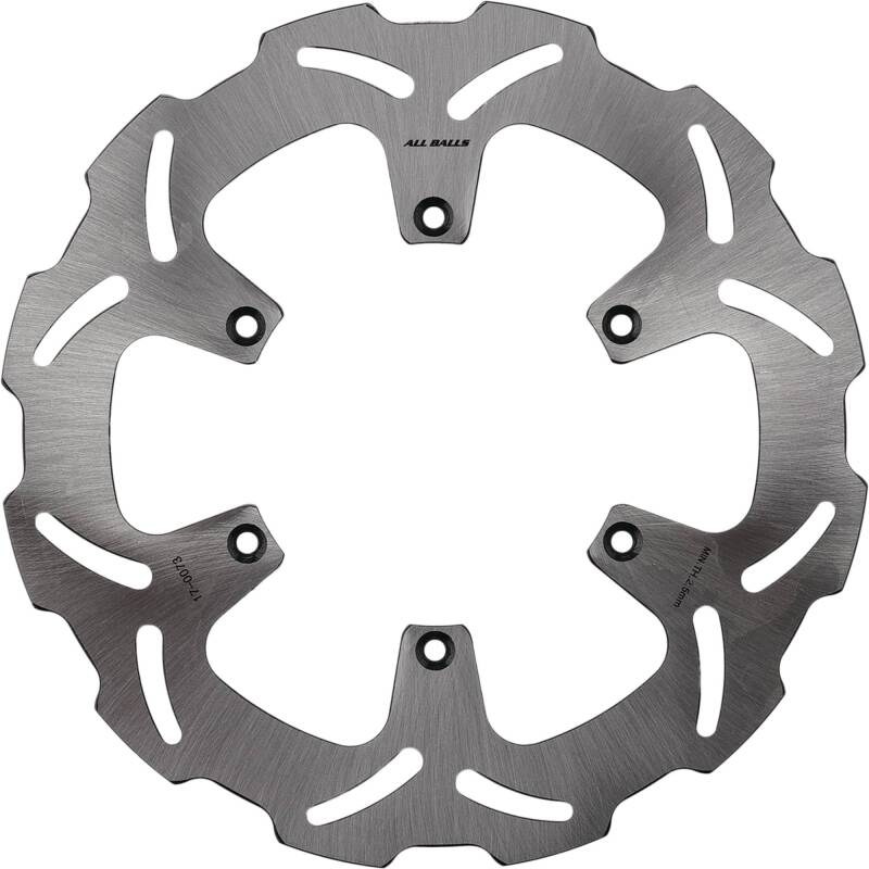 All Balls Racing 17-21 Yamaha YZ125 Brake Disc Front 18-0073 18-0073 Photo - Primary