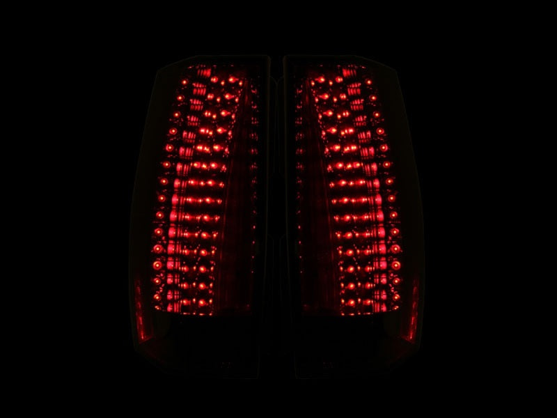 Anzo 2007-2011 Cadillac Escalade LED Taillights Chrome 321287 Photo - Unmounted