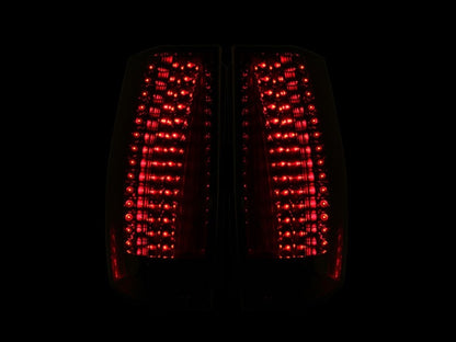 Anzo 2007-2011 Cadillac Escalade LED Taillights Chrome 321287 Photo - Unmounted