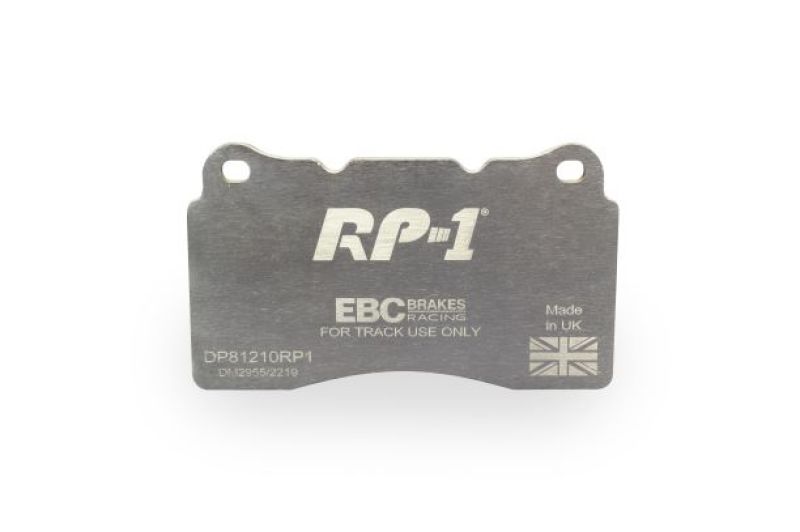 EBC Racing 09-10 Chevrolet Camaro (5th Gen) RP-1 Front/Race Rear Brake Pads (Pair Only) DP81210RP1 DP81210RP1 Photo - Primary