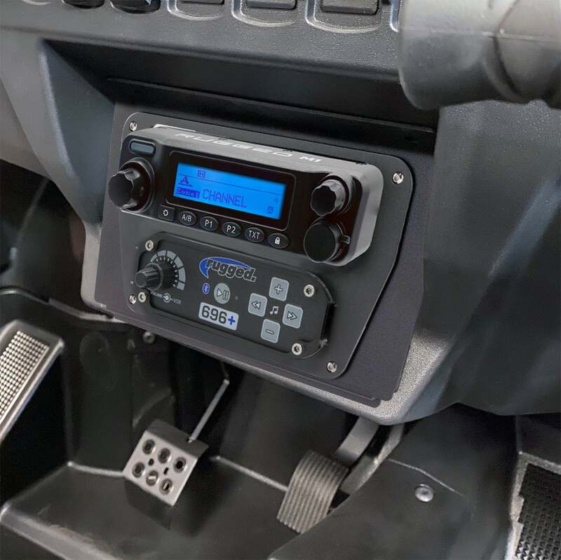 Rugged Radios Polaris XP1 Mount Kit - M1 / G1 / RM60 / GMR45 - M1/G1/RM45/RM60/GMR45 w/Switch Holes MT-XP1-MM-RS MT-XP1-MM-RS Photo - Primary