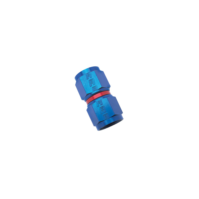 Russell -6 AN Straight Swivel Coupler (Red/Blue Finish) 640000 Photo - Primary