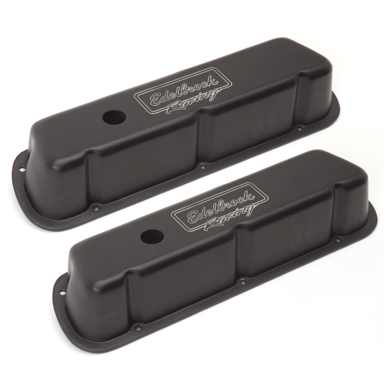 Edelbrock Valve Cover Victor Series Ford 289-302-351W CI V8 Low Black 41253 41253 Photo - out of package