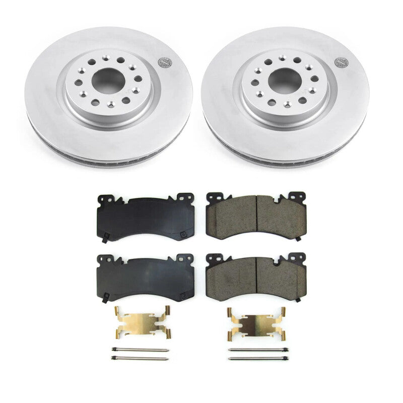 PowerStop Power Stop 2022 Cadillac XT6 Front Z17 Coated Brake Kit CRK9076 CRK9076 Photo - Primary