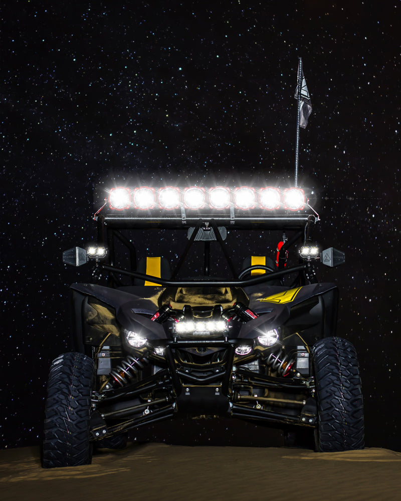 KC HiLiTES Yamaha YXZ1000R 39in. Pro6 Gravity LED 6-Light 120w Combo Beam Overhead Light Bar System 91310 91310 Photo - Primary