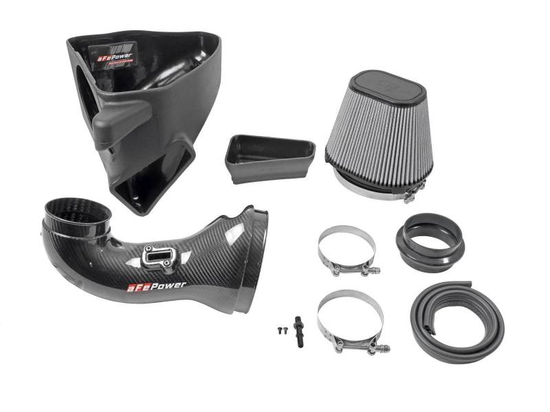 aFe 17-12 Chevrolet Camaro ZL1 (6.2L-V8) Track Series Carbon Fiber CAI System w/ Pro-DRY S Filters 57-10018D 57-10018D Photo - Unmounted
