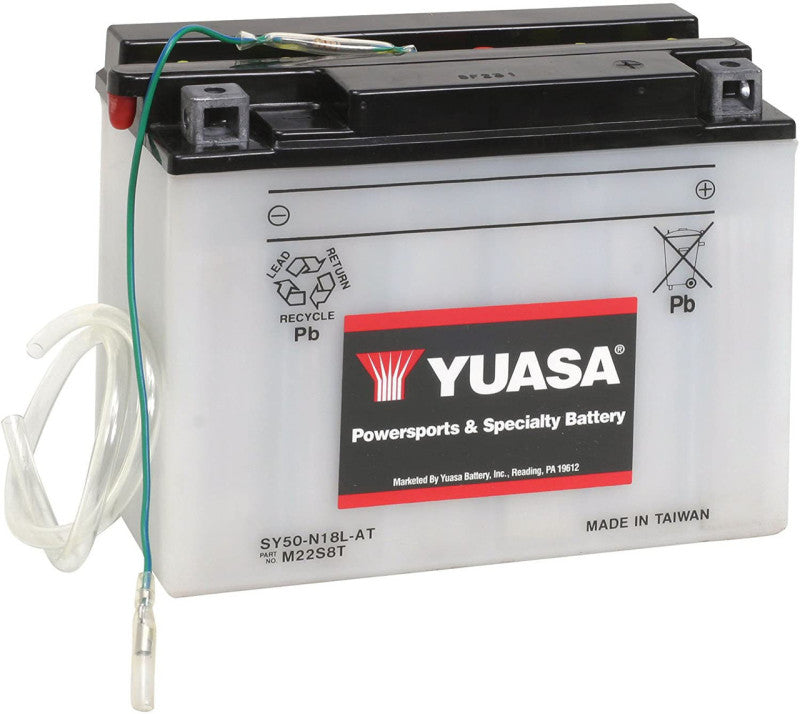 Yuasa Battery Yuasa Sy50-N18L-At Yuasa Battery YUAM22S8T