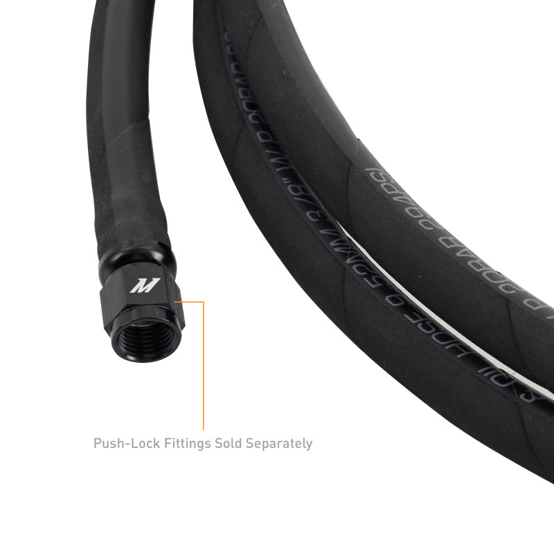 Mishimoto Push Lock Hose, Black, -6AN, 240in Length MMHOSE-PL-06-240 MMHOSE-PL-06-240 User 1