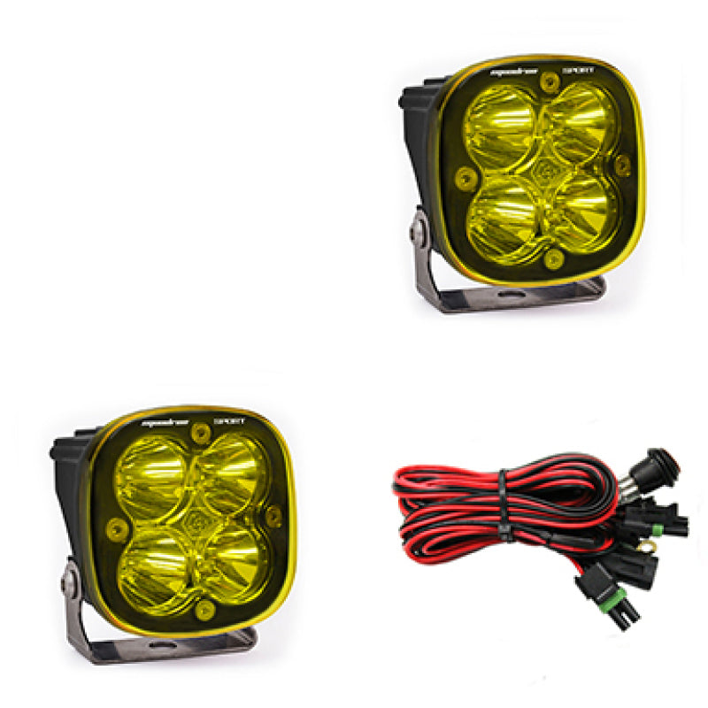 Baja Designs Squadron Sport Black LED Auxiliary Light Pod Pair - Universal 557811 Photo - Primary