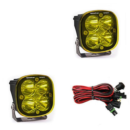 Baja Designs Squadron Sport Black LED Auxiliary Light Pod Pair - Universal 557811 Photo - Primary