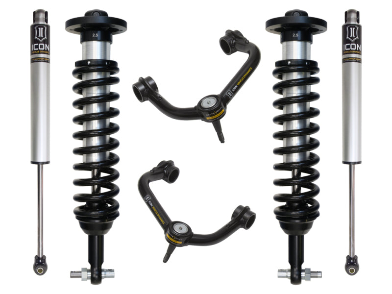 ICON 2015+ Ford F-150 4WD 0-2.63in Stage 2 Suspension System w/Tubular Uca K93082T K93082T Photo - Primary