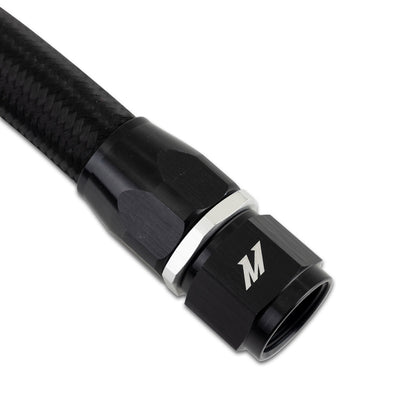 Mishimoto 3Ft Stainless Steel Braided Hose w/ -10AN Straight/90 Fittings - Black MMSBH-10-3NBK MMSBH-10-3NBK User 1