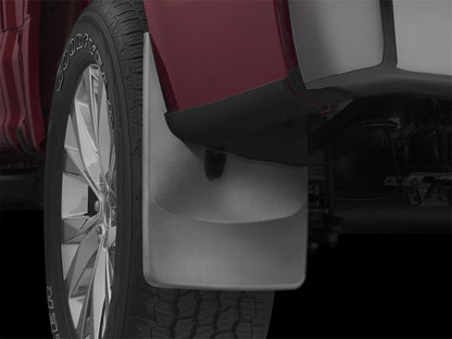 WeatherTech 2015 Ford F-150 w/o Wheel Lip Module No Drill Rear Mudflaps 120050 Photo - Mounted