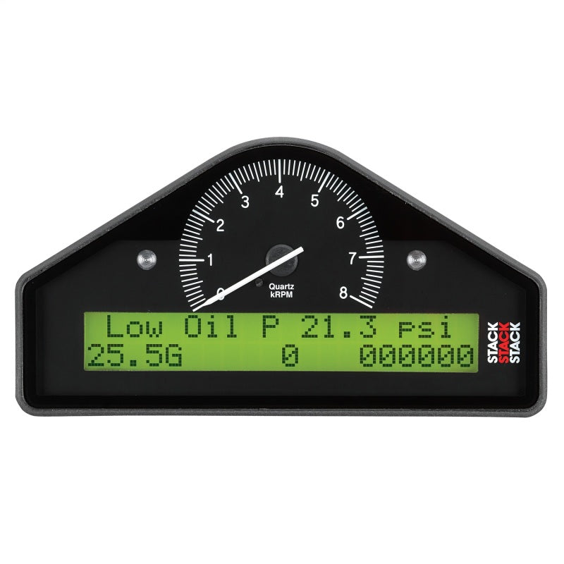 AutoMeter Stack Street Dash Black 0-8K RPM (PSI / DEG. F / MPH) ST8130-A ST8130-A User 6