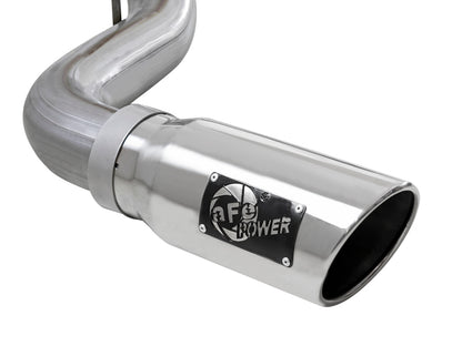 afe Apollo GT Series 2019 GM Silverado/Sierra 1500 4.3L/5.3L 409 SS CB Exhaust System w/Polished Tip 49-44107-P 49-44107-P Photo - Close Up