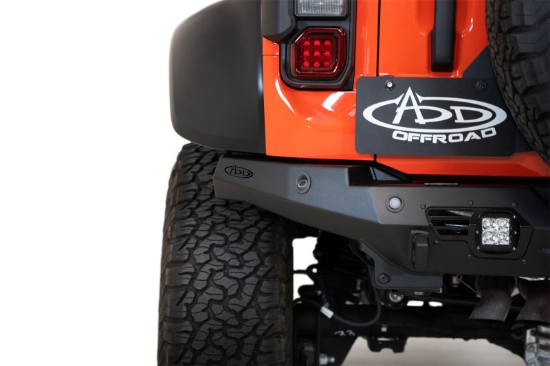 Addictive Desert Designs ADD 22-23 Ford Bronco Raptor Bomber Rear Bumper R260141090103 R260141090103 Photo - Mounted