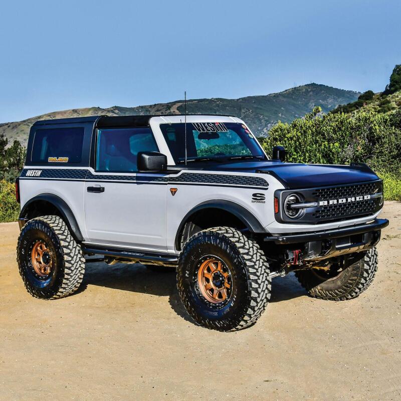 Westin 20-23 Ford Bronco 2 Door (Excl. Bronco Sport) XTS Rock Slider - Textured Black 42-14185 42-14185 Photo - Mounted
