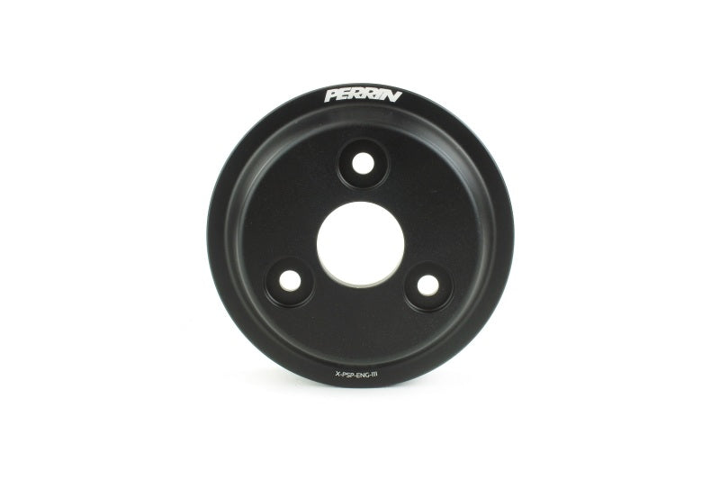 Perrin Performance Perrin 15-22 Subaru WRX / 14-18 FXT / 18-21 Crosstrek Lightweight Water Pump Pulley - Black PSP-ENG-112BK