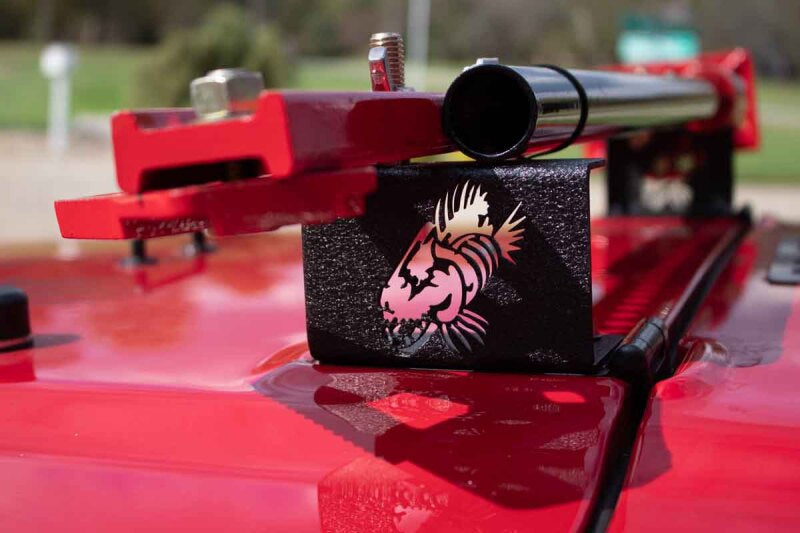 Fishbone Offroad 97-06 Jeep Wrangler TJ Hi- Lift Jack Mount FB21313 FB21313 Photo - lifestyle view