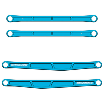 Camburg Ford Raptor 21-23 KINETIK Series Rear Billet Trailing Arm Kit (King Blue) CAM-120033-BLU CAM-120033-BLU Photo - Primary