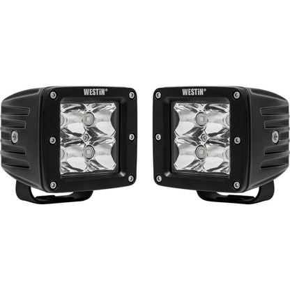 Westin Compact LED -4 5W Cree 3 inch x 3 inch (Set of 2) - Black 09-12200A-PR 09-12200A-PR Photo - Primary