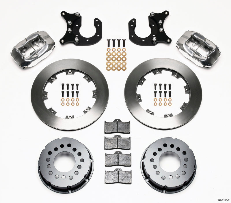 Wilwood FDL P/S Rear Kit, Polished, New Big Ford 2.50" Offset 140-2118-P Photo - Primary
