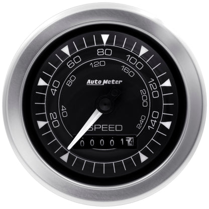 Autometer Gauge, Speedometer, 3 3/8", 160Mph, Elec. Programmable, Chorono 8188 Photo - Primary