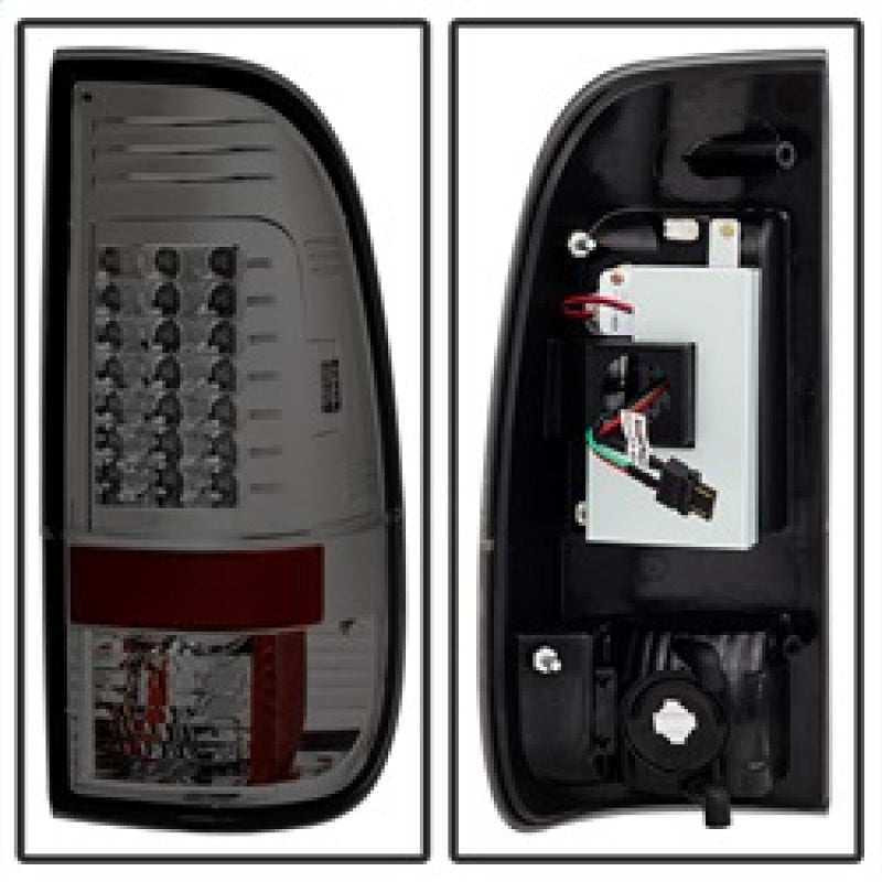 Spyder Ford Super Duty 08-15 Version 2 LED Tail Lights Smoke ALT-YD-FS07-LED-G2-SM 5029201 5029201 Photo - Unmounted
