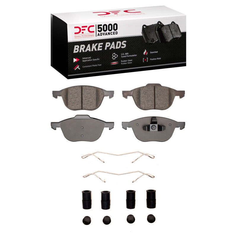 DFC DFC 5000 Advanced Low Met Brake Pads Brakes, Rotors & Pads Brake Pads - OE main image