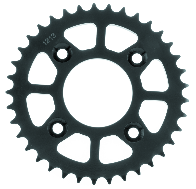 BikeMaster Honda Rear Steel Sprocket 420 37T - Black 965030 965030 Photo - Primary