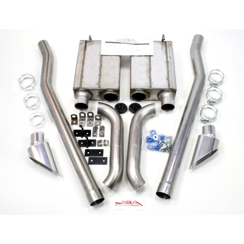 JBA 65-70 Ford Mustang 260-428 409SS Eleanor Style Dual Side Header Back Exhaust 50-2651 50-2651 Photo - Primary