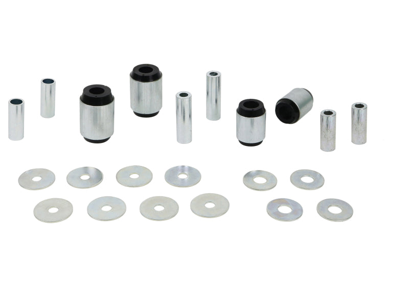 Whiteline Plus 02-09 Lexus GX470 / 06+ Toyota FJ Cruiser Fr C/A - Lwr Inner Front & Rear Bushing Kit W53312 W53312 Photo - Close Up