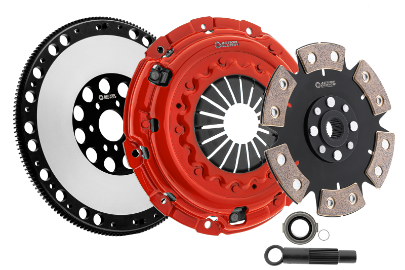 Action Clutch 99-00 BMW 328i 2.5L (4-Door) RWD Stage 6 Clutch Kit (2MD) w/Lightened Flywheel ACR-3498 ACR-3498 Photo - Primary