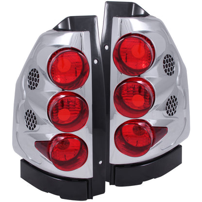 Anzo 2002-2008 Gmc Envoy Tail lights Chrome 211091 Photo - Primary