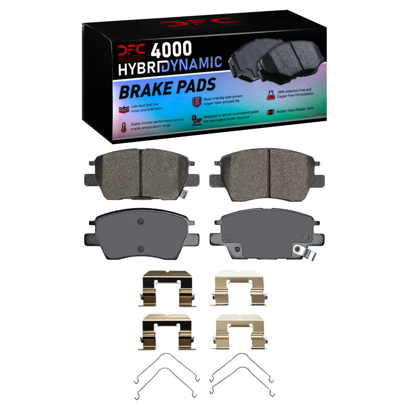 DFC DFC 4000 HybriDynamic Brake Pads Brakes, Rotors & Pads Brake Pads - OE main image