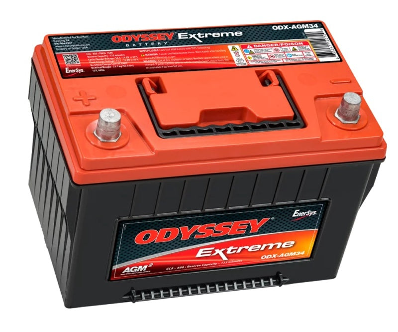 Odyssey Battery Auto/Truck/Heavy Duty & Commercial Extreme AGM Battery (34-PC1500T) ODX-AGM34 ODX-AGM34 User 1