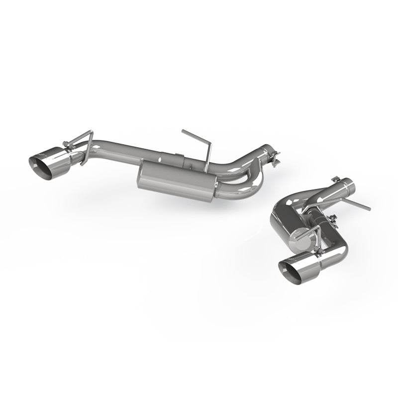 MBRP 16+ Chevrolet Camaro 2.5in Aluminum Non NPP Axle Back Exhaust System S7038AL Photo - Primary