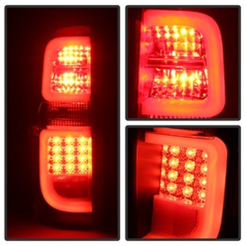 Spyder Toyota Tundra 2014-2016 Light Bar LED Tail Lights Black Smoke ALT-YD-TTU14-LED-BSM 5080202 5080202 Photo - Unmounted