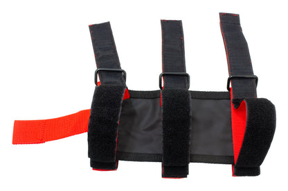 Fishbone Offroad Padded Roll Bar Red Fire Extinguisher Holder FB55155 FB55155 Photo - out of package